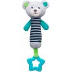 Canpol Мека играчка с чесалка и дрънкалка Canpol - Bears, сива (68/055_gry)