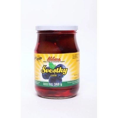 Alibona švestky půlené 340 g