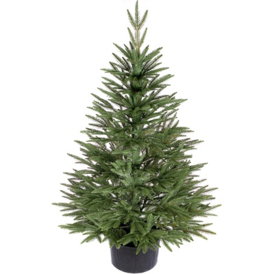 zanapo.cz Umělý vánoční stromeček Smrk Nordic 3D v květináči 140 cm