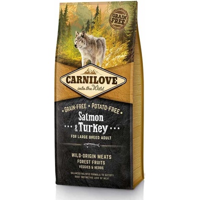 Carnilove Salmon & Turkey for Large Breed Adult Dogs 3 kg