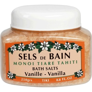 Monoï Tiki Tahiti sůl do koupele vanilka 340 g