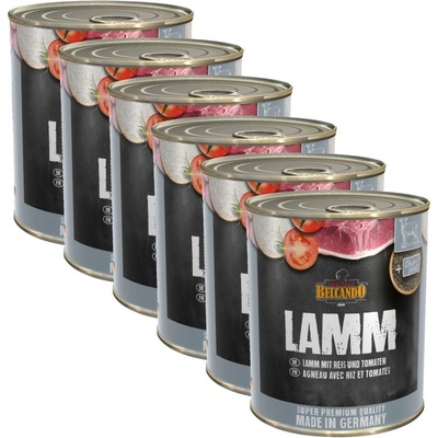 Belcando Jahňacie s ryžou a paradajkami 6 x 800 g