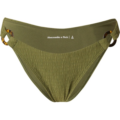 Abercrombie & Fitch Долнище на бански тип бикини зелено, размер L