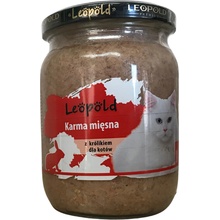 Leopold krmivo z králičieho mäsa pre mačky 500 g