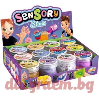 Buki France Сензорен слайм, Бурканче, 1 бр. , buki d169 (bkd169)