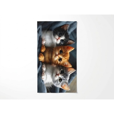 Textilomanie plážová osuška CATTINO farebná 70 x 140 cm
