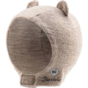 Sterntaler Детска зимна шапка (beanie) Sterntaler Kid's Scarf Hat Wool with Ears Beanie - Sand - размер 43 cm (904-2478-0113)