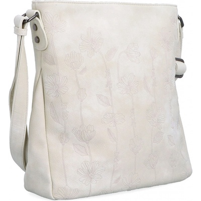 Indee kabelka crossbody krémová 6327 K