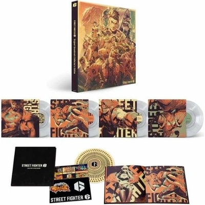 OST ♫ Street Fighter 6 / Clear / Bonus / BOX SET vinyl LP