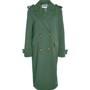 NOISY MAY Палто Noisy may Violet coat - Green (Foliage Green)