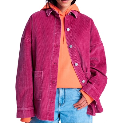 Roxy Дамска риза с копчета Roxy Women's Kick Back Washed Cord Shirt - Rhododendron - размер XXL (133-1159-0416)