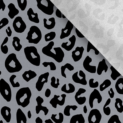 Takoy Teplákovina Takoy 150 cm leopard MAXI šedý