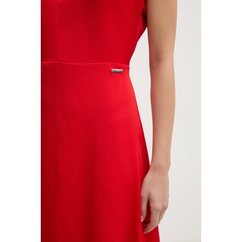 Calvin Klein Рокля Calvin Klein в червено къса разкроена K20K208145 (K20K208145)