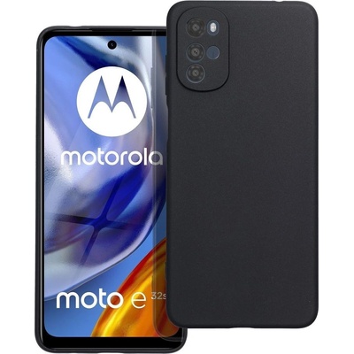 Púzdro Motorola Moto E32s / G22 silikónové matné čierne