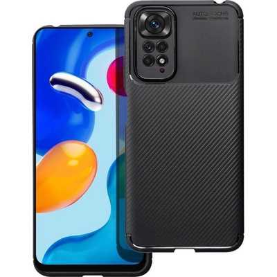 GKK Силиконов Калъф за Xiaomi 12 Lite, New Carbon Case, Черен (5903396195020)