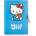 Pyramid International Тефтер Pyramid Animation: Sanrio - Hello Kitty (Favourite Apple), формат A5 (111684)