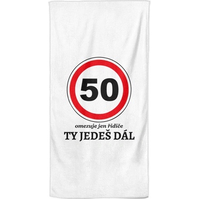 Impar Osuška 140 x 70 cm - 50 - Ty jedeš dál