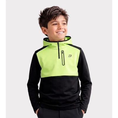 Druids Scramble Hoodie dětská golfová mikina zelená