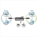 KVM přepínače Aten CS-661 KVM přepínač USB 2PC mini , 1-port USb hub, přenos souborů