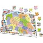TACTIC Ukladanka Map Poland Political Maxi
