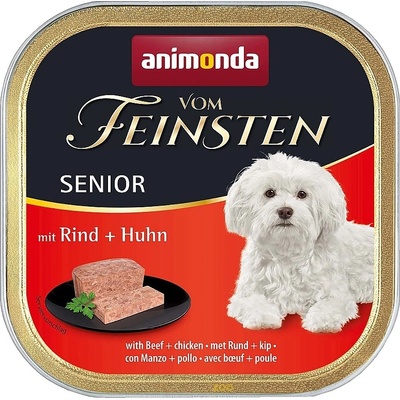 Animonda Vom Feinsten Senior Dog hovädzie a hydina 150 g