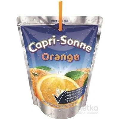 Capri-Sun Orange pasterizovaný ovocný nápoj 250 ml