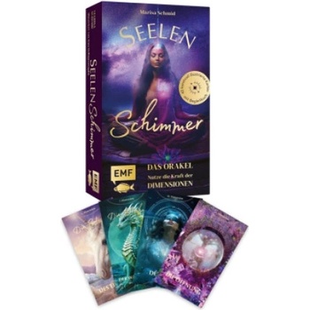 Edition Michael Fischer Orakel-Karten-Set: Seelenschimmer - Nutze die Kraft der Dimensionen | Marisa Schmid, Jena DellaGrottaglia