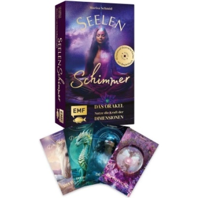 Edition Michael Fischer Orakel-Karten-Set: Seelenschimmer - Nutze die Kraft der Dimensionen | Marisa Schmid, Jena DellaGrottaglia