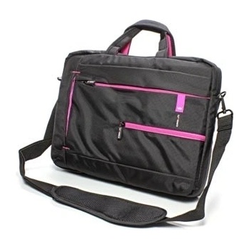 Taška Crown NT006 15,6" black/pink