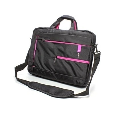 Taška Crown NT006 15,6" black/pink