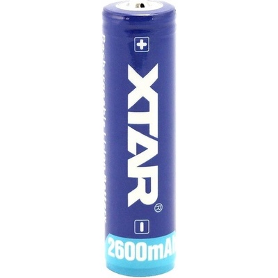 Baterie XTAR 18650 3,7V Li-ion 2600mAh s ochranou – Zbozi.Blesk.cz