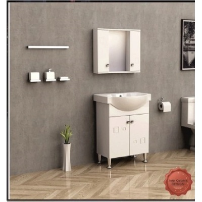 Inter Ceramic Комплект мебели за баня от pvc bg 6080 + 1034-60