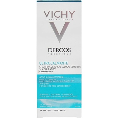 Vichy Dercos Ultra soothing Shampoo suché vlasy Ultrazklidňující šampon 200 ml