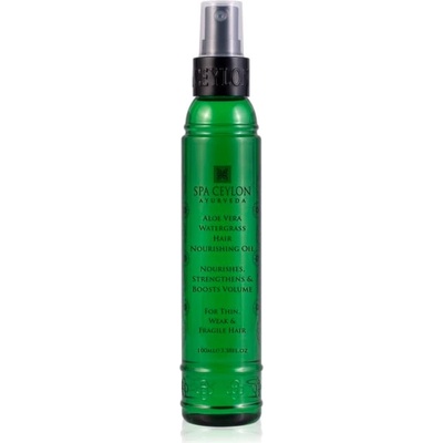 Spa Ceylon Aloe vera watergrass masážny olej na pokožku hlavy a vlasy 250 ml