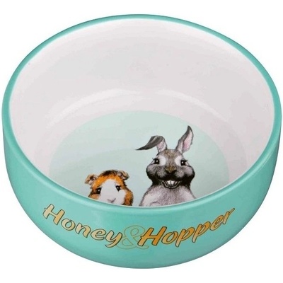 Trixie Honey&Hopper keramická miska 11 cm