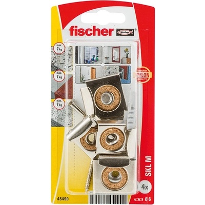 Fischer SKL M K sada na upevnenie zrkadla (4 ks) 007721