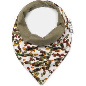 Kiki Bibs Бебешка бандана Kiki Bibs - Olives Green (280) - ozone