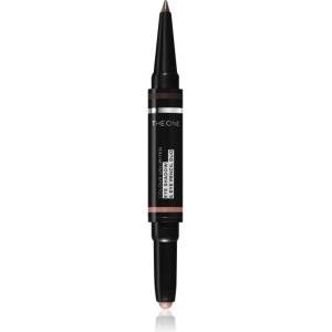 Oriflame The One Colour Unlimited сенки за очи и молив за очи 2 в 1 цвят Peach Perfect 1.2 гр