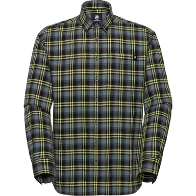 MAMMUT Мъжка риза с копчета Mammut Trovat Summer Longsleeve Shirt - Black / Strata - размер XL (033-2469-0414)