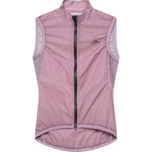CafÉ du cycliste Дамски елек за колоездене CAFÉ DU CYCLISTE Women's Edith Gilet Cycling vest - Cold Dye Mineral Pink - размер XL (154-0217-0115)