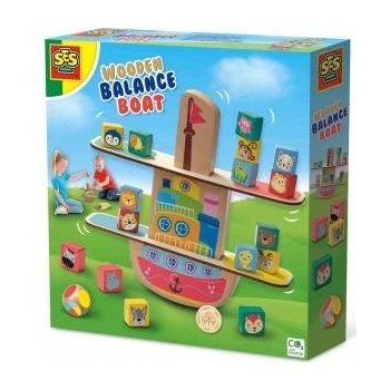 SES Creative SES Wooden Balancing Boat 02309 23096