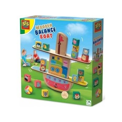 SES Creative SES Wooden Balancing Boat 02309 23096