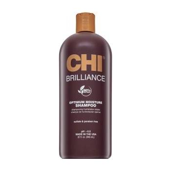 CHI Deep Brilliance Olive & Monoi Optimum Moisture Shampoo Шампоан за хидратиране на косата 946 ml