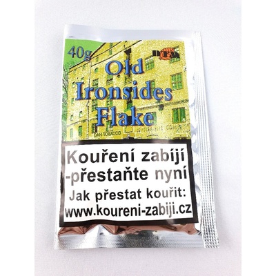 DTM Dýmkový tabák Old Ironsides Flake 40g