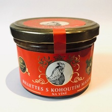 VINECO Rillettes s kohoutím masem na víně 180 g