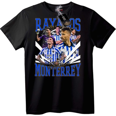 NOONEBRAND Тениска Rayados Monterrey футбол - 4XL, White
