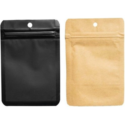 Qnubu Zip Sáček Black 3.5g, 8,5x13 cm (balení 50 ks)