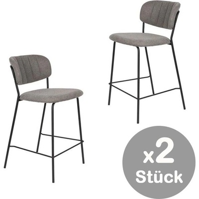 White Label Jolien v sadě 2 ks 89 cm šedé