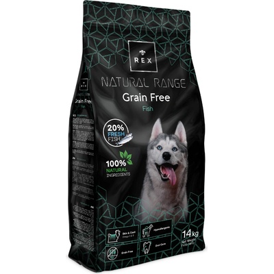 Rex Natural Range Grain Free rybí 14 kg