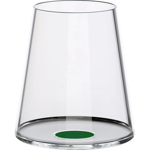 Trebonn Комплект 2 бр кристални чаши за червено вино Trebonn SplitGlass 2025113, 450 мл, Ø9.2x10.5 см, Модулна система, Зелен (SplitGass 2025113)